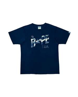 A Bathing Ape BAPE STA Camo Graphic Logo T-Shirt
